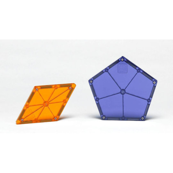 Magna-Tiles Μαγνητικό Παιχνίδι 8 κομματιών Πολύγωνα (Επέκταση)