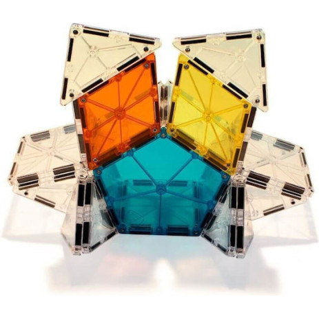 Magna-Tiles Μαγνητικό Παιχνίδι 8 κομματιών Πολύγωνα (Επέκταση)