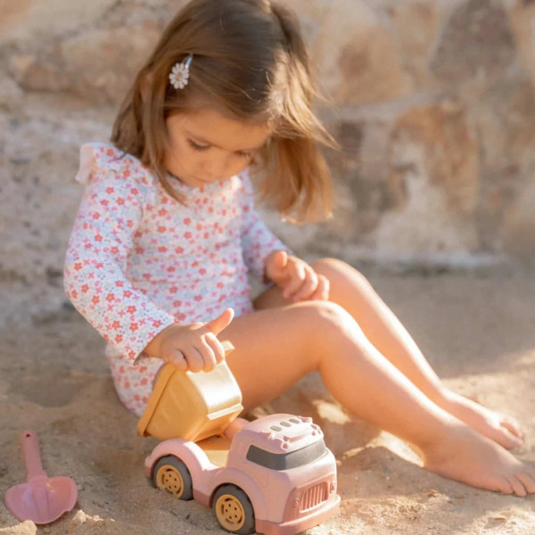 Little Dutch Φορτηγάκι Φορτηγάκι Ροζ 17εκ.