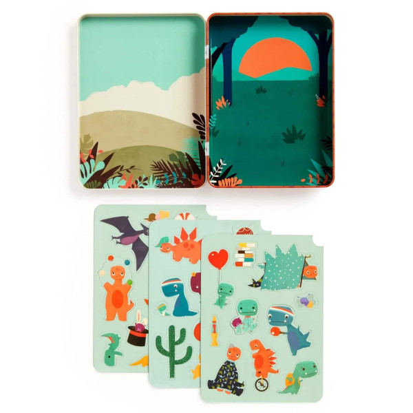 Mudpuppy Μαγνητικό παιχνίδι σύνθεσης "Rex ο Mικρός Δεινόσαυρος"