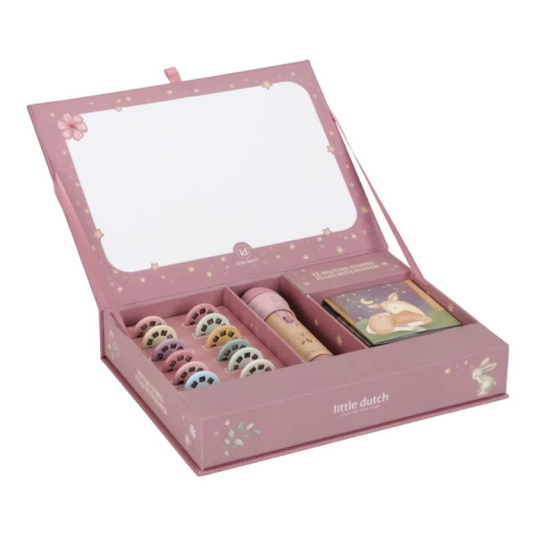 Little Dutch  Φακός Προτζέκτορας Ροζ