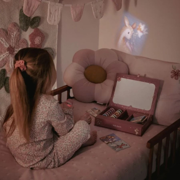 Little Dutch  Φακός Προτζέκτορας Ροζ