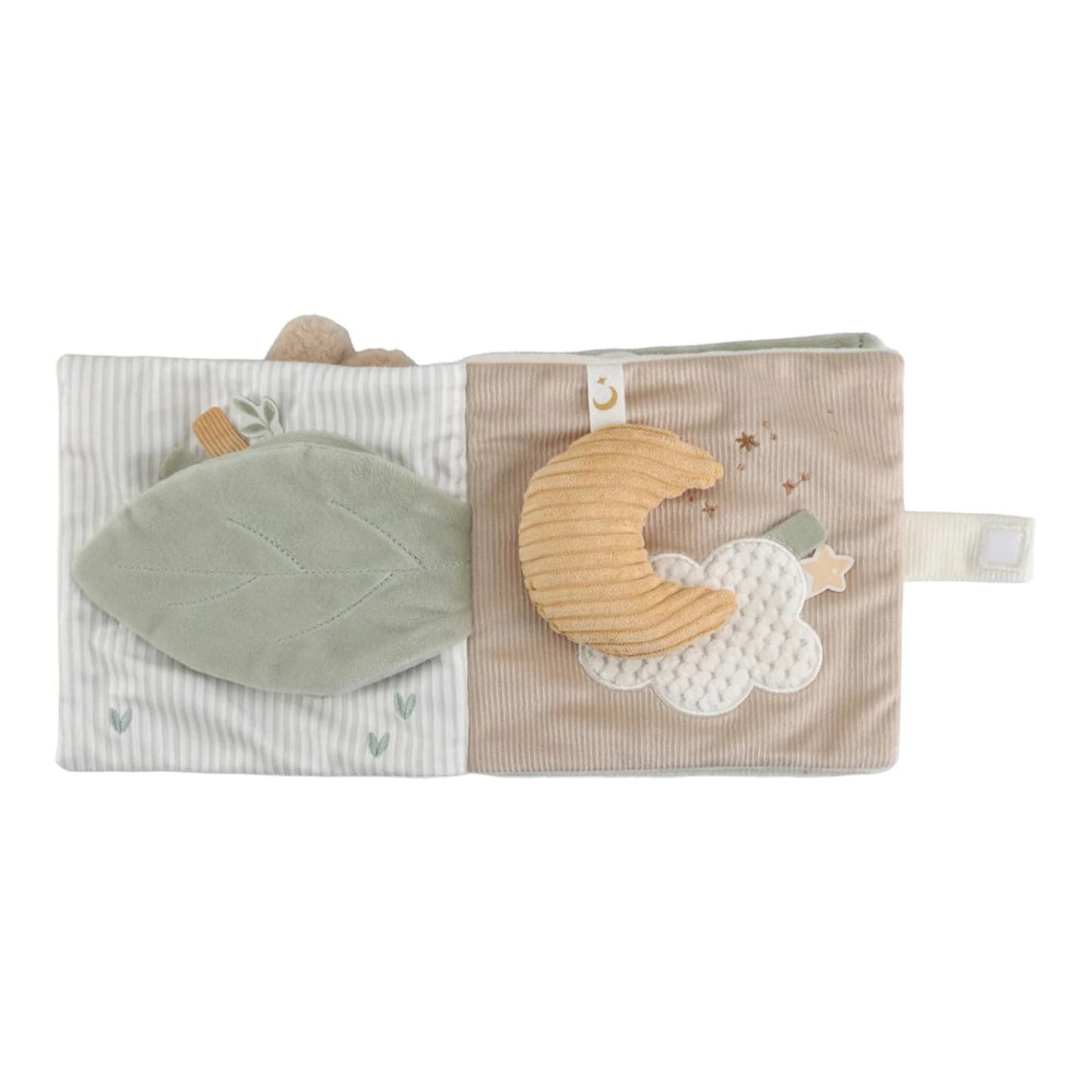 Little Dutch Υφασμάτινο Βιβλιαράκι Δραστηριοτήτων Newborn Naturals