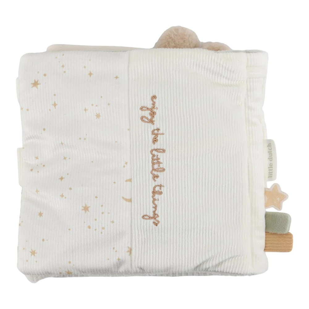 Little Dutch Υφασμάτινο Βιβλιαράκι Δραστηριοτήτων Newborn Naturals
