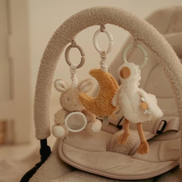 Little Dutch Υφασμάτινα Κρεμαστα Παιχνίδια Δραστηριοτήτων Newborn Naturals