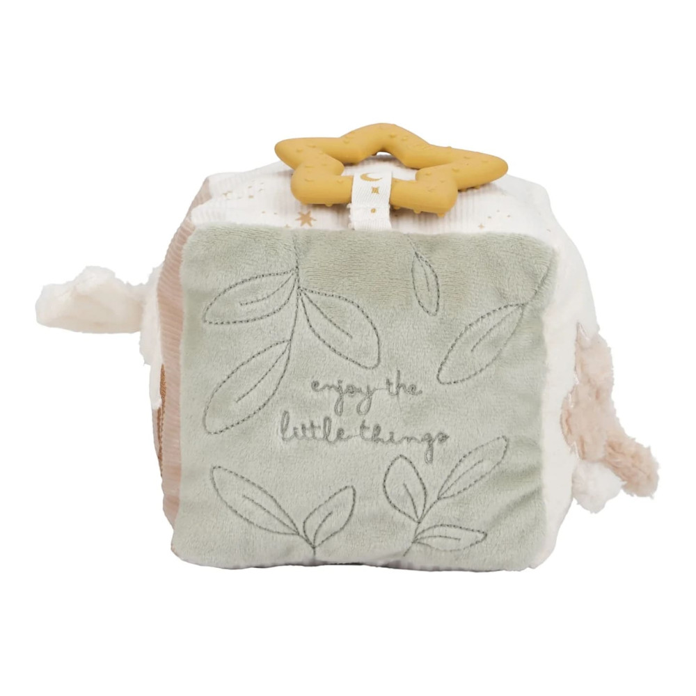 Little Dutch Υφασμάτινος Κύβος Δραστηριοτήτων Newborn Naturals