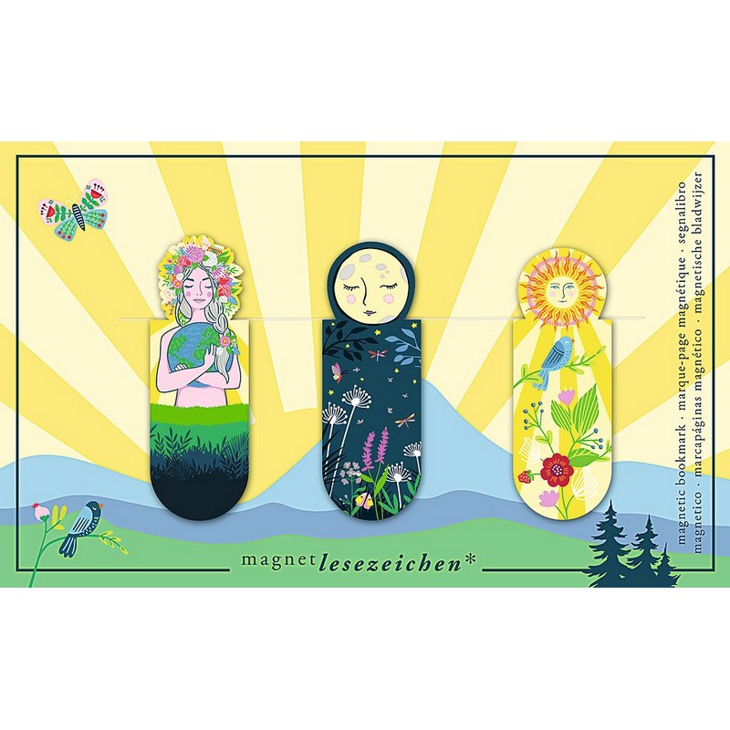 Moses Μαγνητικοί Σελιδοδείκτες Ray of Light 3τμχ