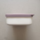 NokNok Snackbox Φαγητοδοχείο Σιλικόνης με 4 χωρίσματα 800ml (Milk with Berry)