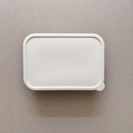 Nok Nok Lunchbox Φαγητοδοχείο Σιλικόνης χωρίς χωρίσματα 800ml (Yellow with Ivory)