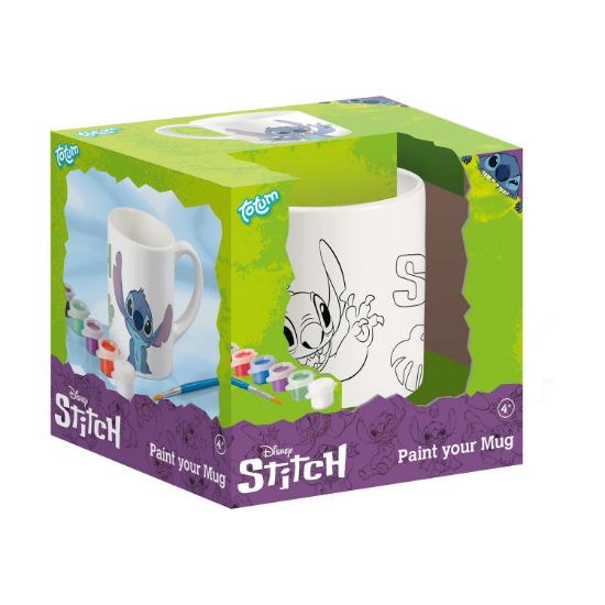 Totum Κούπα Κεραμική Stitch - Paint Your Own Mug