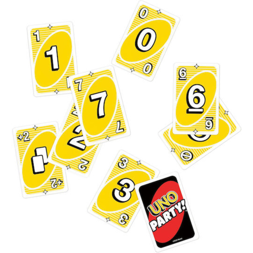 Mattel Uno Party Επιτραπέζιο Παιχνίδι με Κάρτες (JJV58)