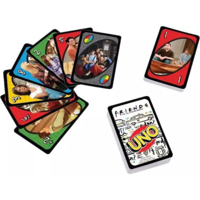 Mattel Uno Friends Επιτραπέζιο Παιχνίδι με Κάρτες (HJH35)
