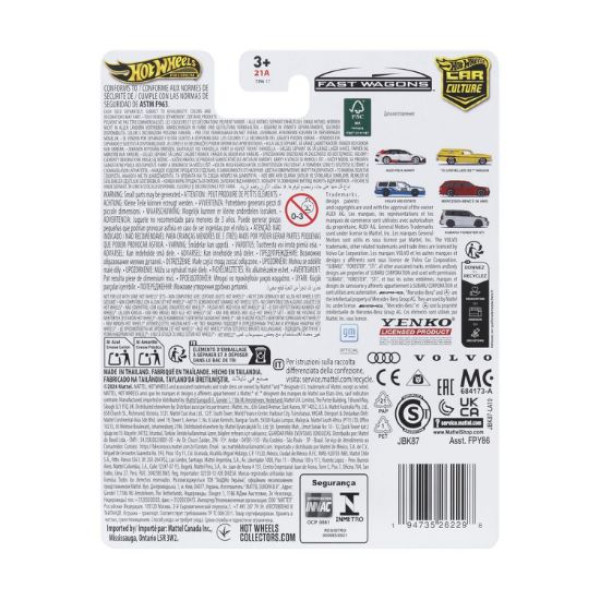 Mattel Hot Wheels Premium Car Culture - Fast Wagons - Subaru Forester STI (JBK87)