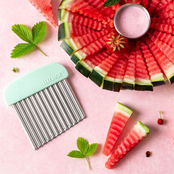 Lekkabox Rainbow Κυματιστός Κόφτης Λαχανικών και Φρούτων