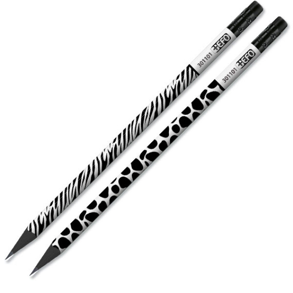 +EFO Μολύβι με Γόμα Animal Black & White