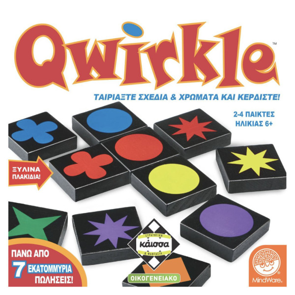 Kάισσα Επιτραπέζιο Παιχνίδι Qwirkle (KA115494)