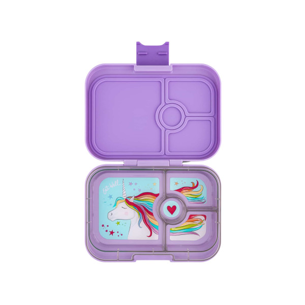 Yumbox Panino Φαγητοδοχείο με 4 χωρίσματα (Lavante Purple - Unicorn)