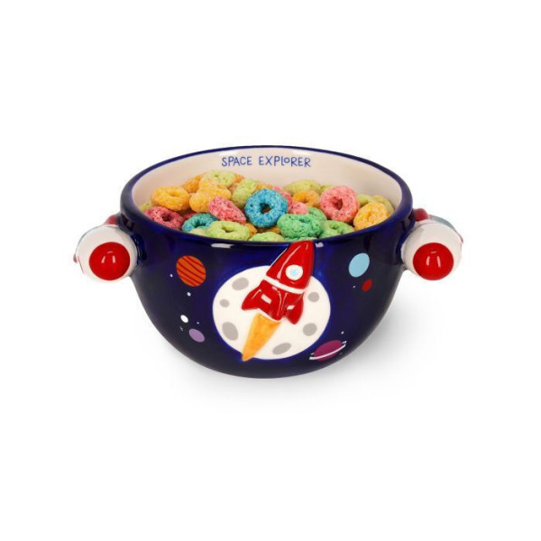 Legami Κεραμικό Μπολ Δημητριακών Stoneware - Space - Buongiorno!