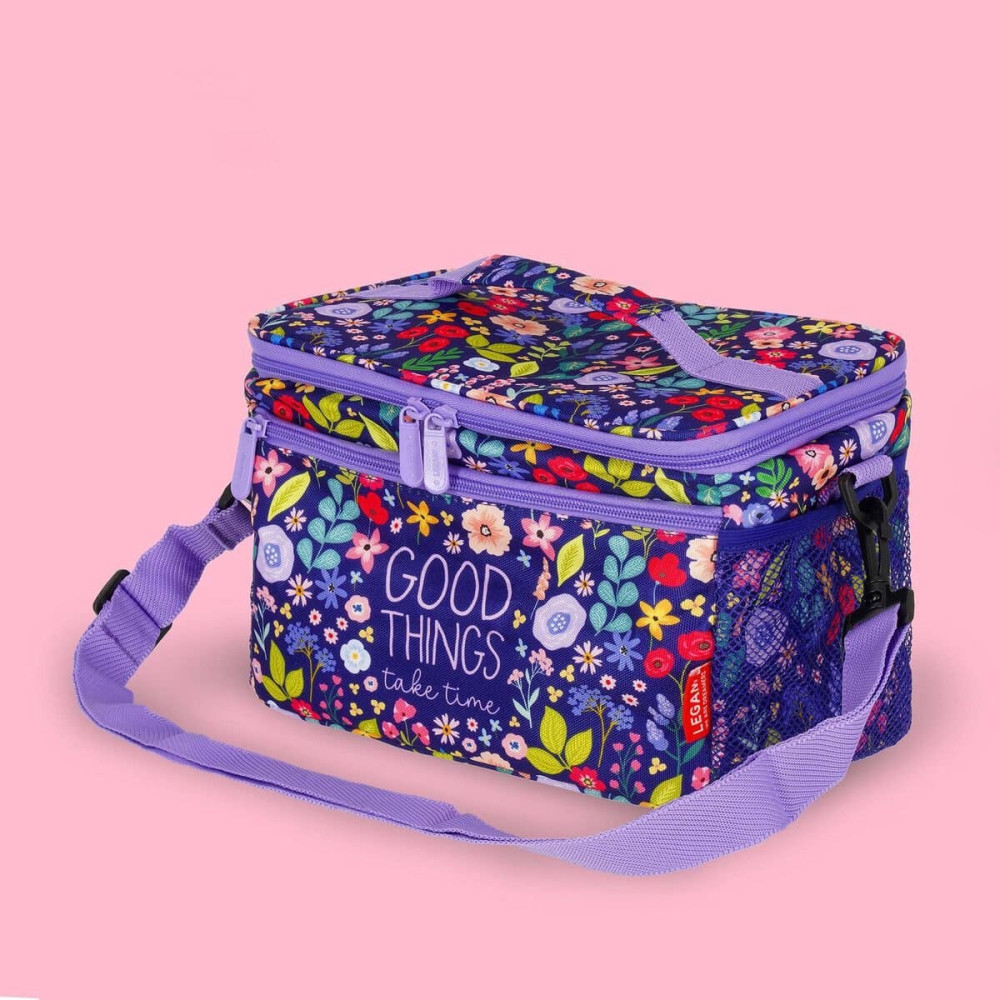 Legami Τσάντα Φαγητού - Lunch Bag "Flowers" (7,7Lt)