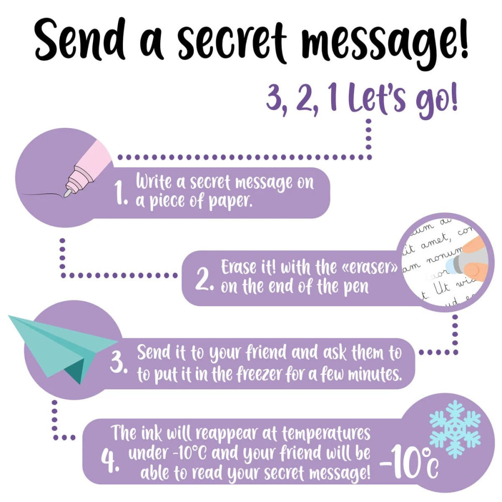 Legami Halloween EPSETKIT13 Σετ με 3 Erasable Gel Pens 0.7mm - The Boo Crew