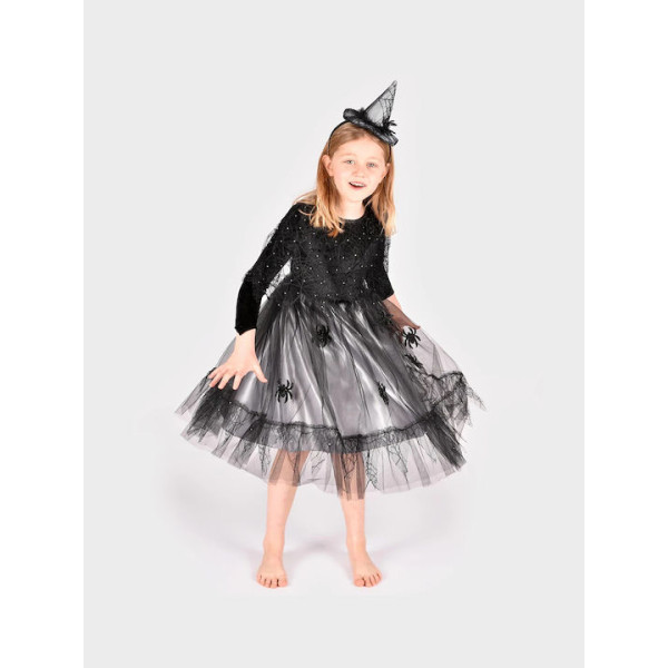 Den Goda Fen Στολή Μαγισσούλα με Στέκα 2-4 Ετών