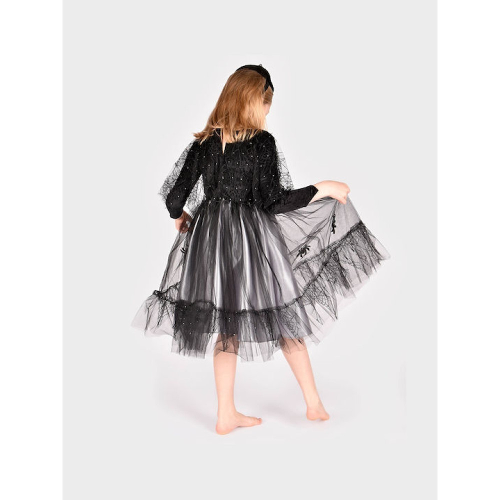 Den Goda Fen Στολή Μαγισσούλα με Στέκα 6-8 Ετών