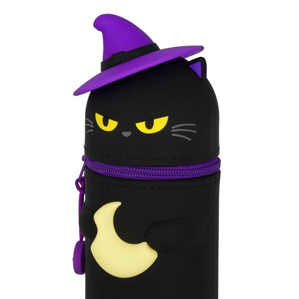 Legami Halloween VKA0023 Κασετίνα Σιλικόνης 2 σε 1 - Kitty Witch