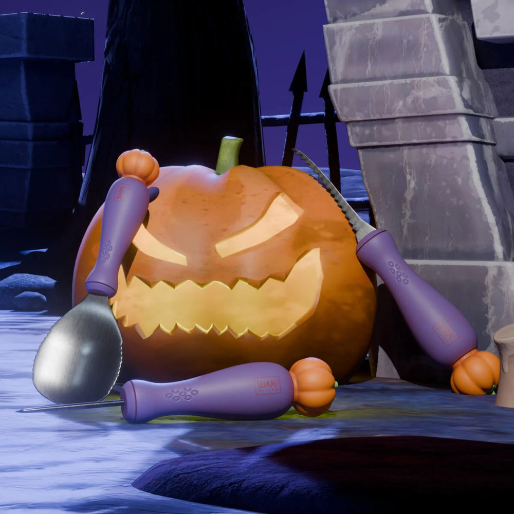 Legami Halloween VPCK0001 Σετ Σκαλίσματος Κολοκύθας - Carve & Scare