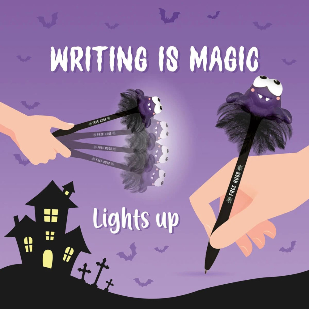 Legami Halloween VSPP0001 Φωτιζόμενο Στυλό  - Writing is Magic
