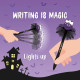 Legami Halloween VSPP0001 Φωτιζόμενο Στυλό  - Writing is Magic