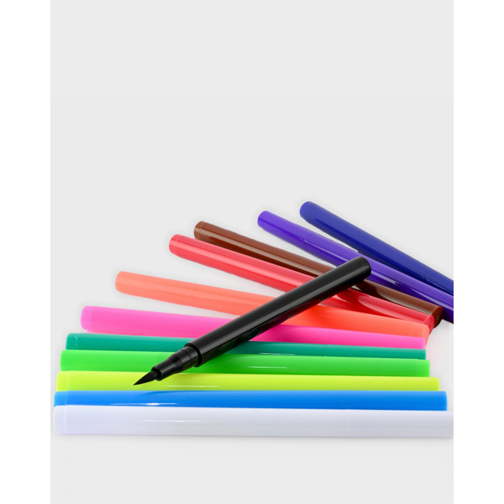 Den Goda Fen Μαρκαδόροι Προσώπου και Σώματος Πολύχρωμοι