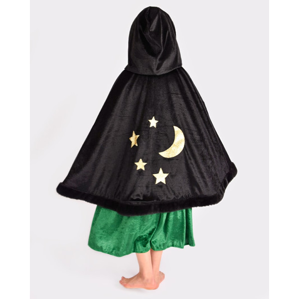 Den Goda Fen Κάπα Μάγου με Ραβδί 3-8 Ετών