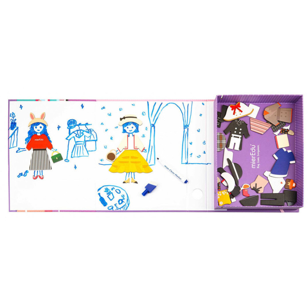 MierEdu Μαγνητικό Παζλ Dress Up