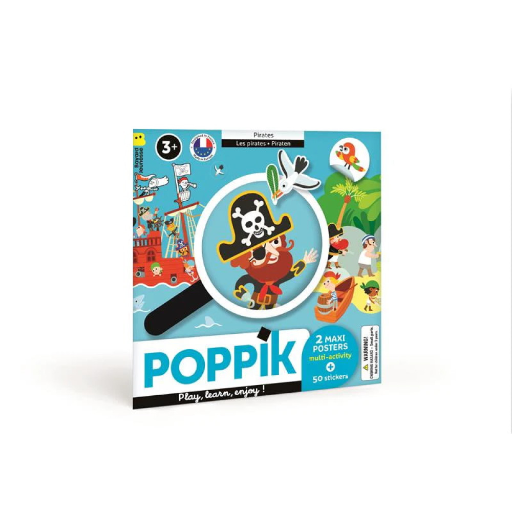 Poppik Αφίσες παιχνιδιού - Πειρατές