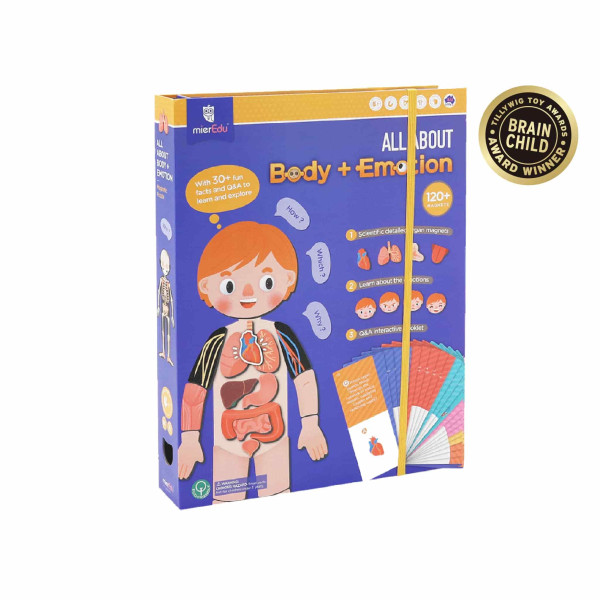 MierEdu Μαγνητικό Παζλ All About Body