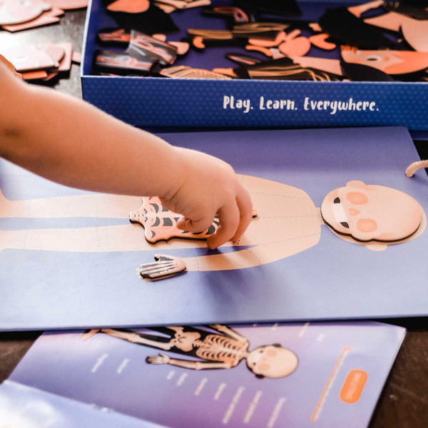 MierEdu Μαγνητικό Παζλ Anatomy