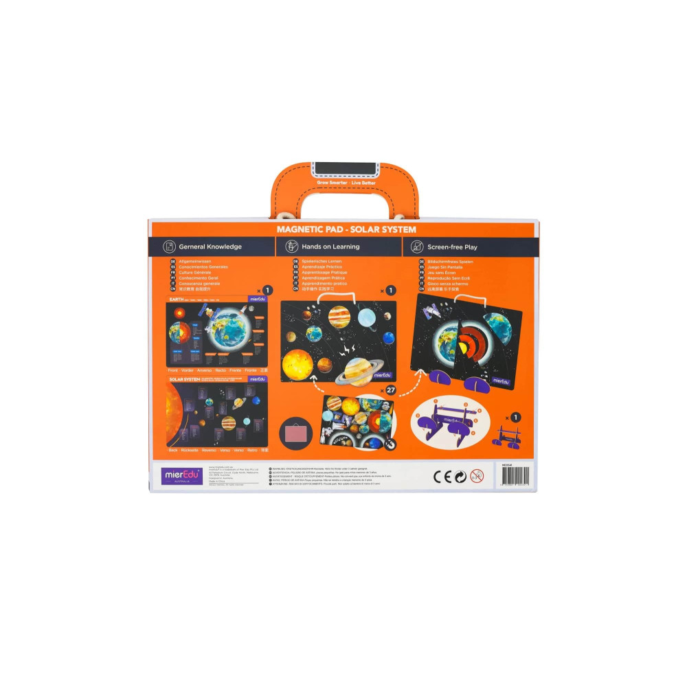 MierEdu Μαγνητικό Παζλ Solar System