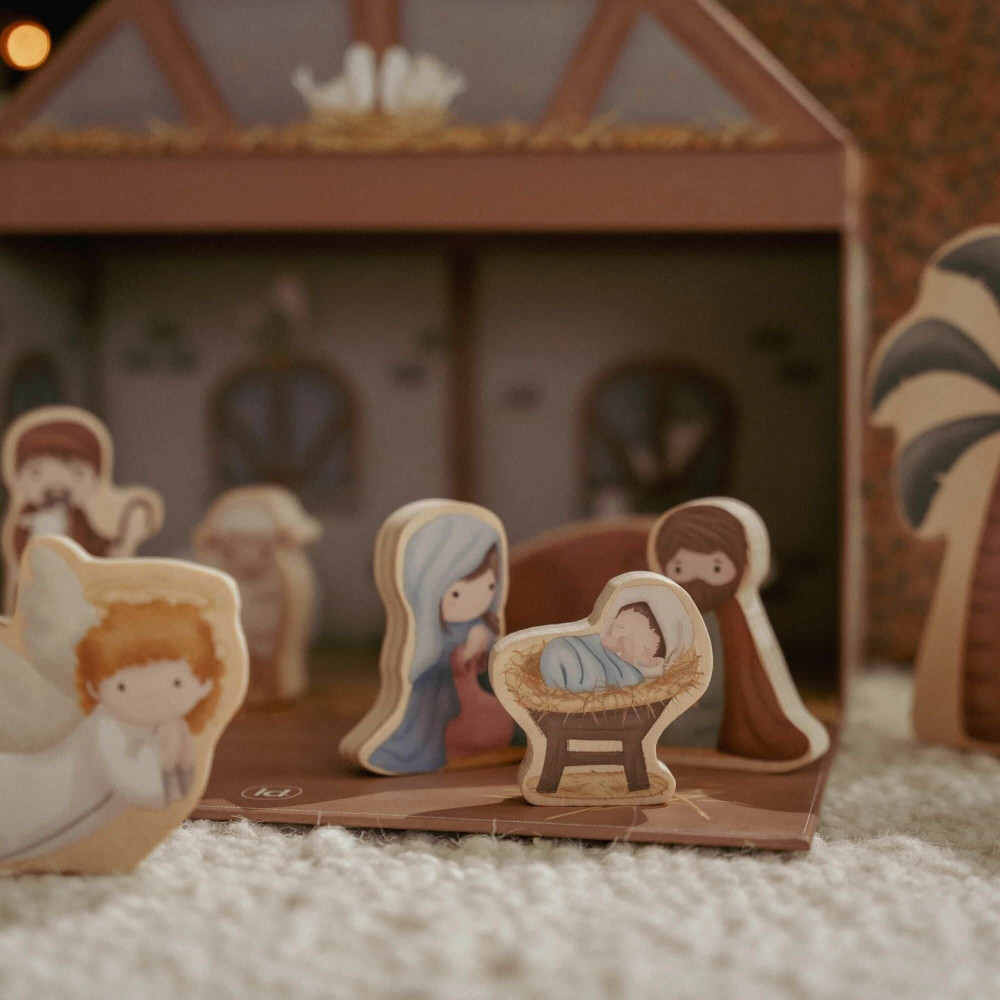 Little Dutch Σετ Φάτνη με Φιγούρες FSC