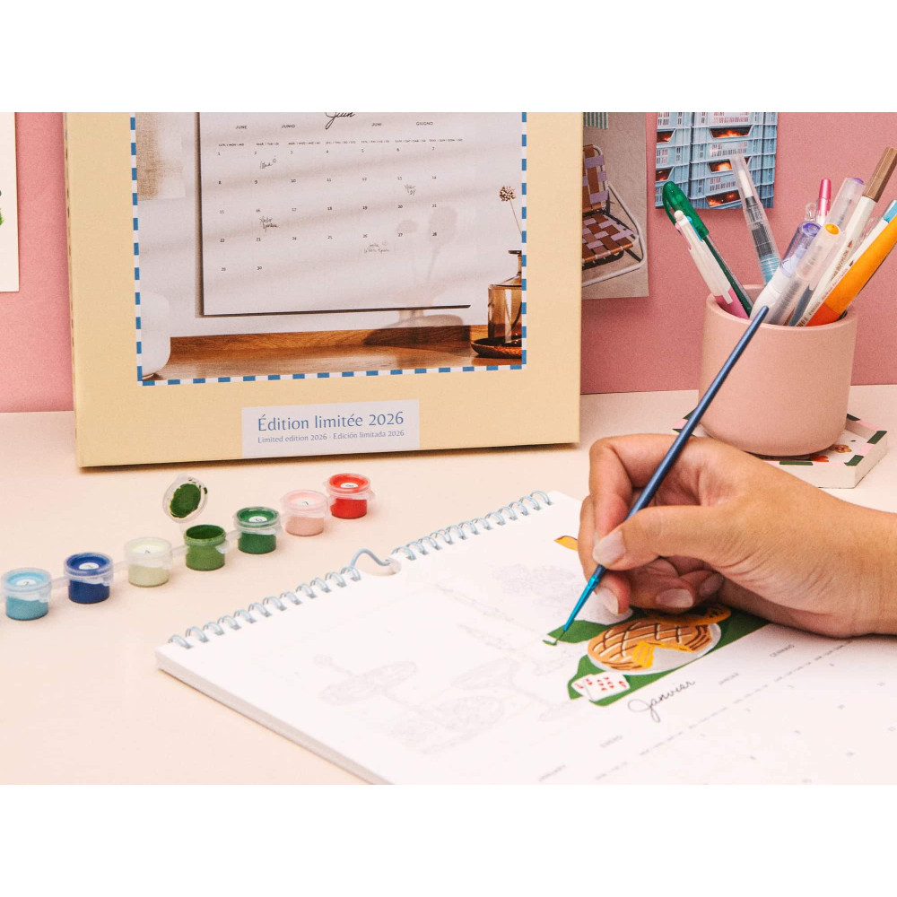 Petite Epicerie Σετ Ζωγραφικής με Αριθμούς - Ημερολόγιο 2026