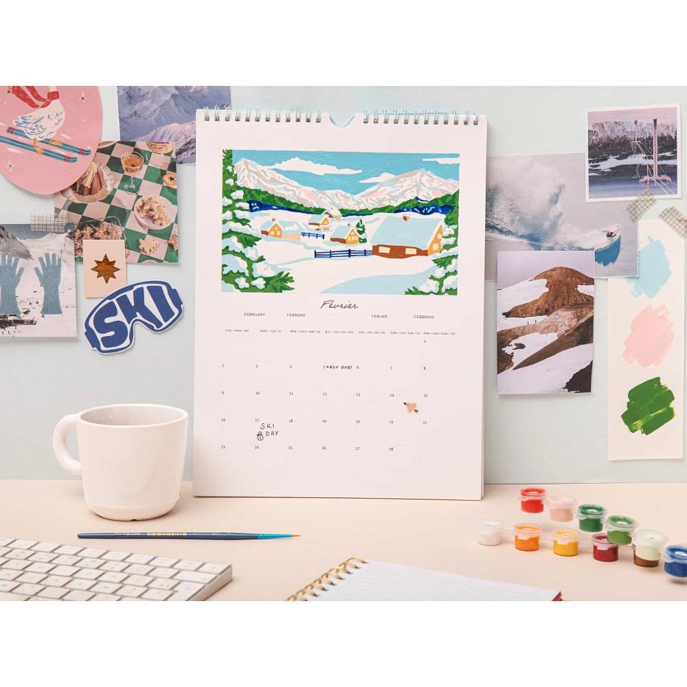 Petite Epicerie Σετ Ζωγραφικής με Αριθμούς - Ημερολόγιο 2026