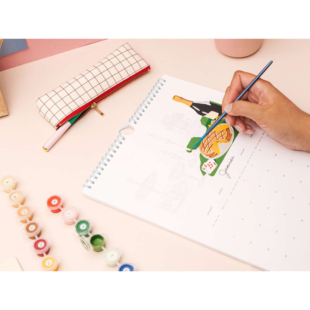 Petite Epicerie Σετ Ζωγραφικής με Αριθμούς - Ημερολόγιο 2026