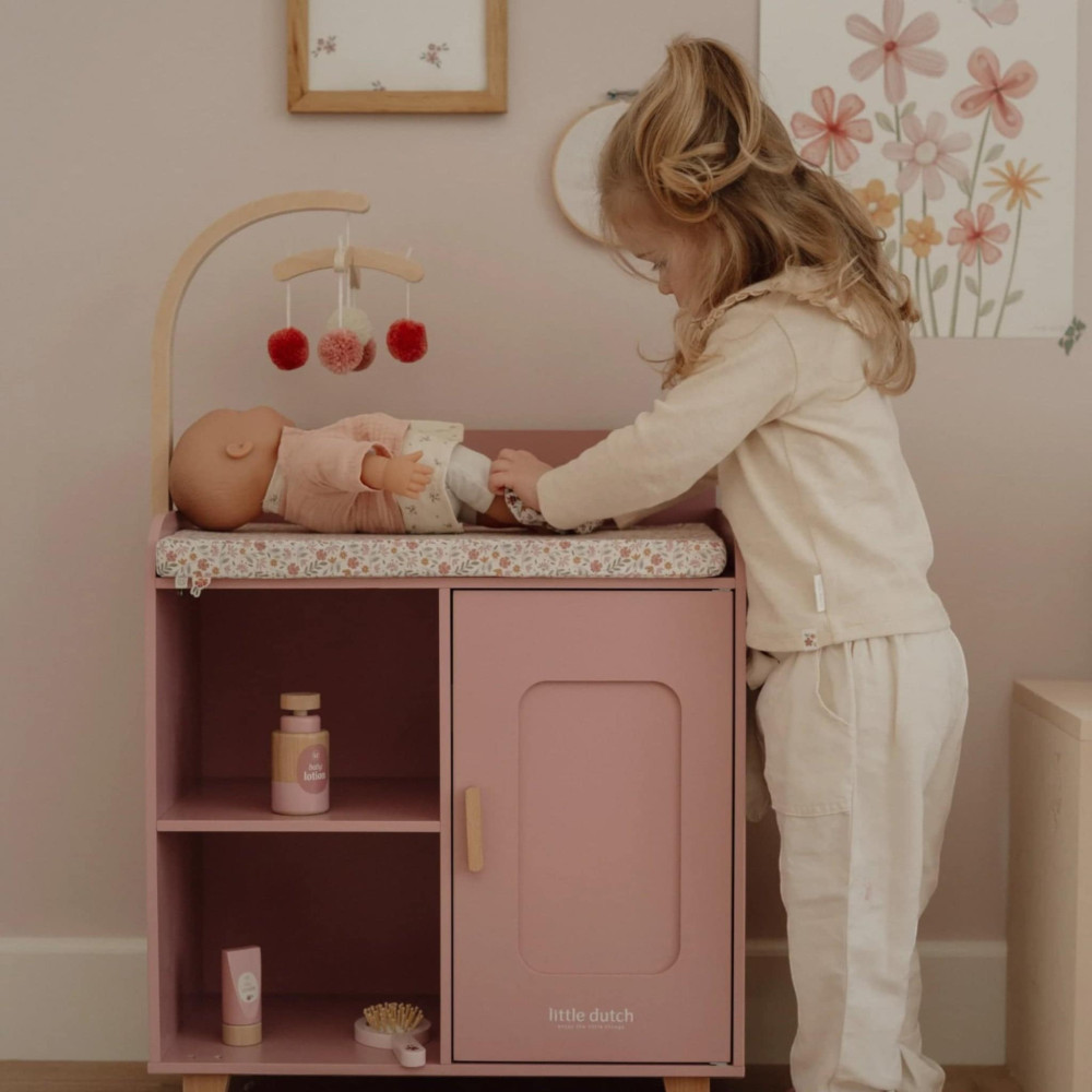 Little Dutch Ξύλινη Αλλαξιέρα για Κούκλες FSC