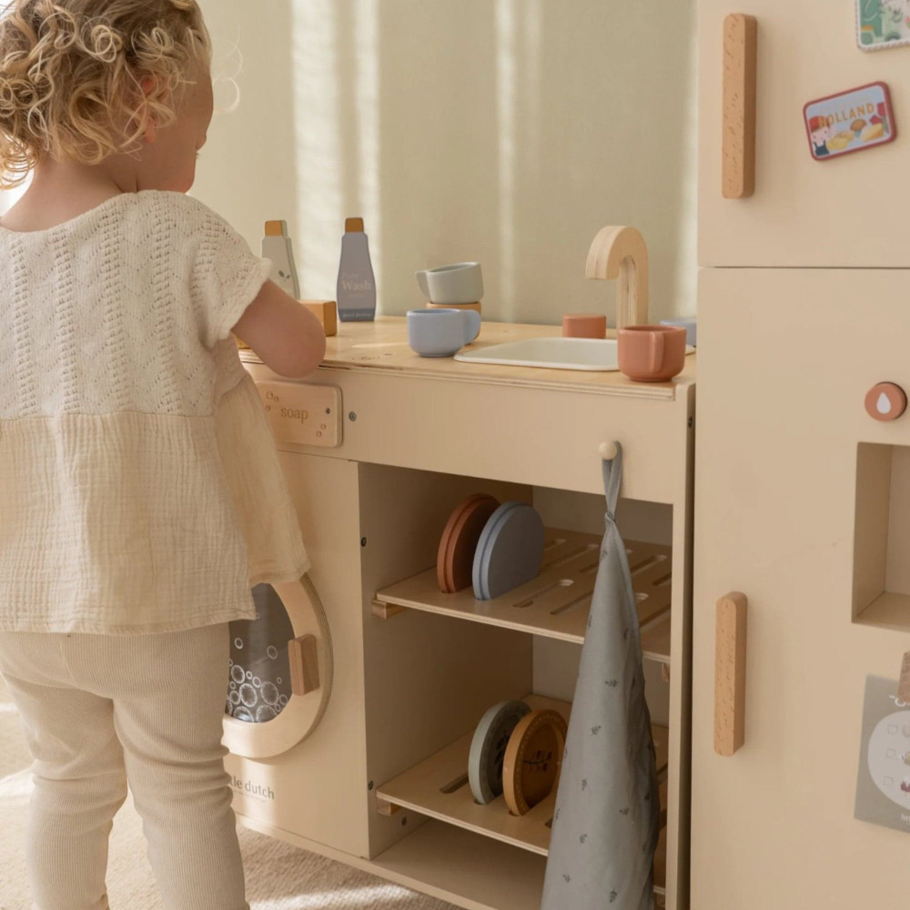 Little Dutch Ξύλινο Πλυντήριο Ρούχων FSC Limited Edition