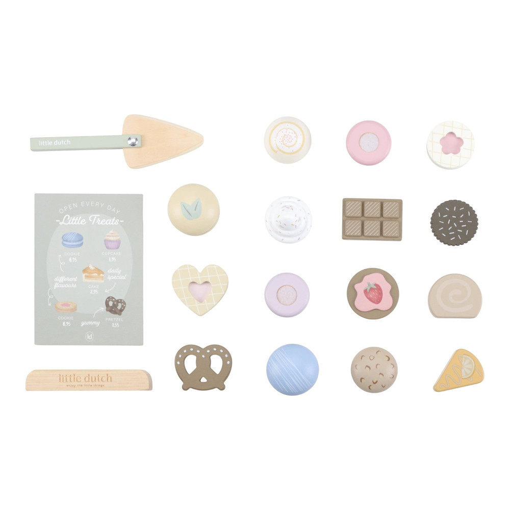 Little Dutch Ξύλινη Διώροφη Πιατέλα με Γλυκίσματα FSC