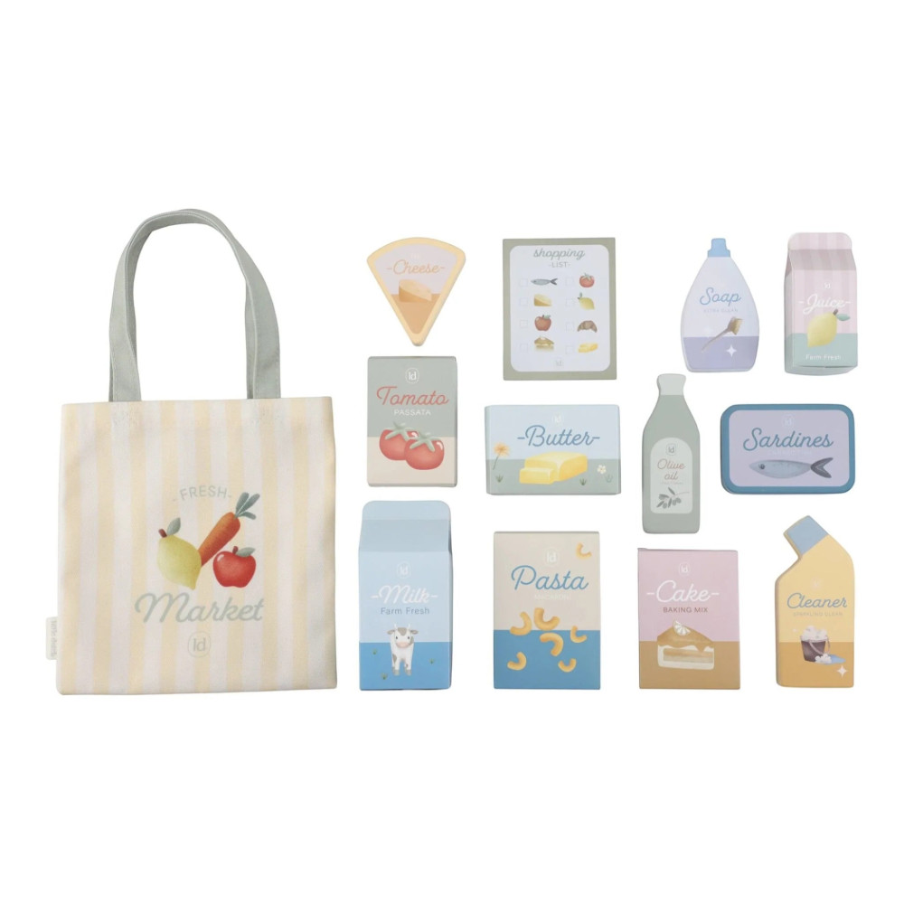 Little Dutch Ξύλινο Καροτσάκι Αγορών FSC