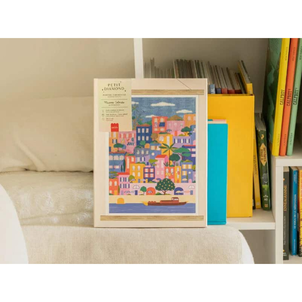 Petite Epicerie Σετ Ζωγραφικής με Διαμάντια - Maisons Colorees