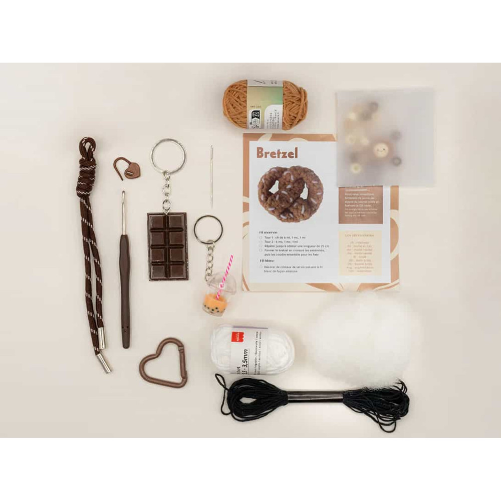 Petite Epicerie Σετ Πλεξίματος My Bag Charms - Coffee Time