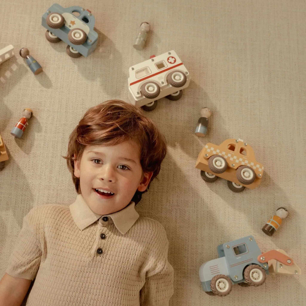 Little Dutch Ξύλινος Εκσκαφέας FSC