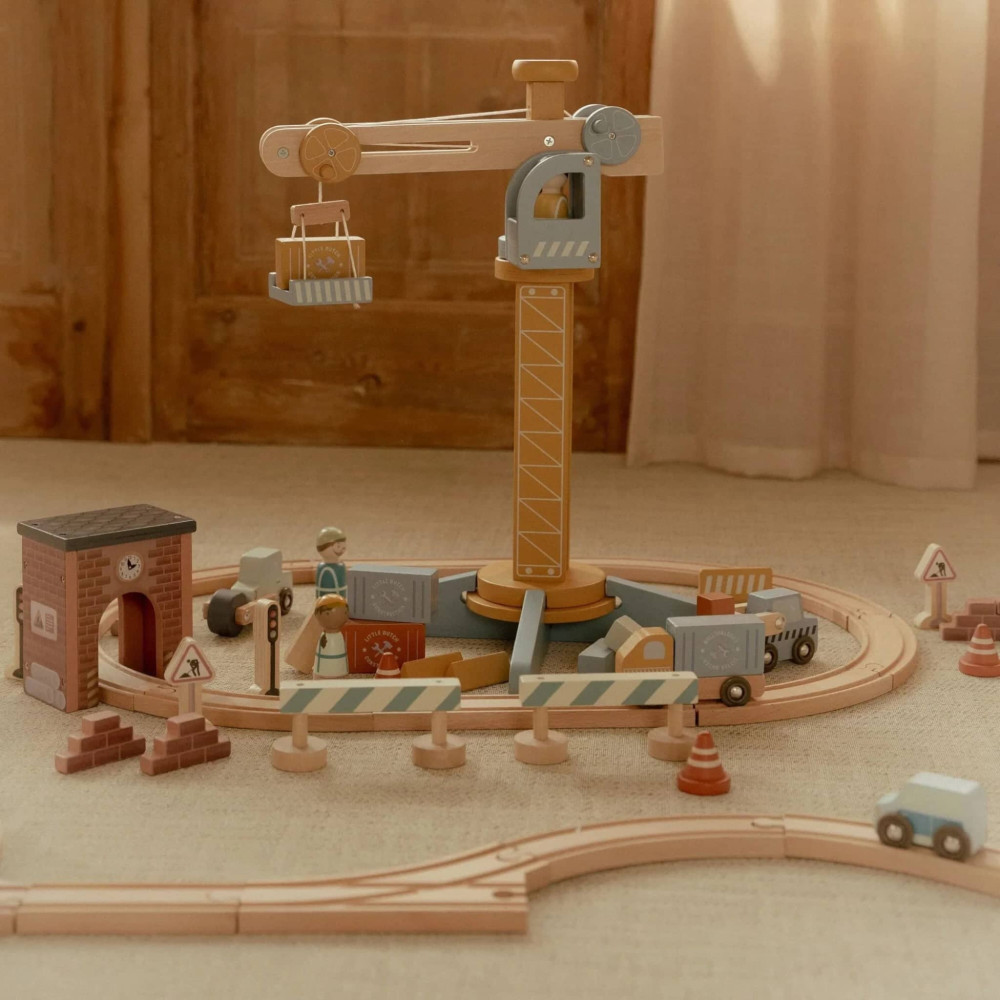 Little Dutch Σετ Παιχνιδιού Γερανός FSC