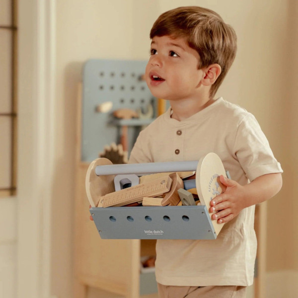 Little Dutch Ξύλινη Εργαλειοθήκη με Εργαλεία FSC
